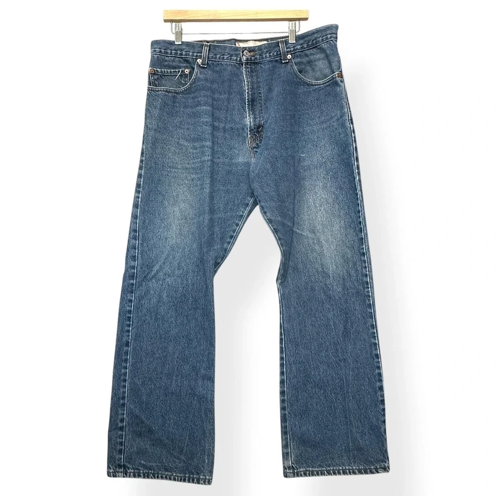 Levi's Mens 517 Boot Cut Jeans Blue 38x30 Western Cowboy Denim